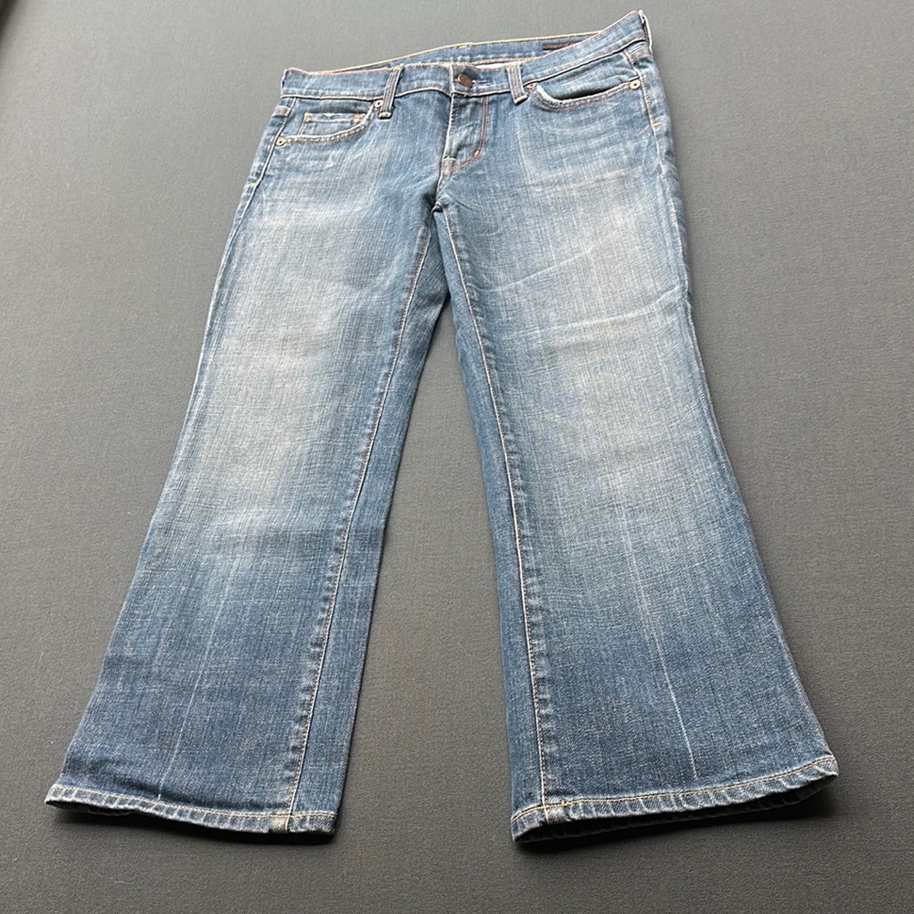 Citizens of Humanity size 28 low waist cropped jeans